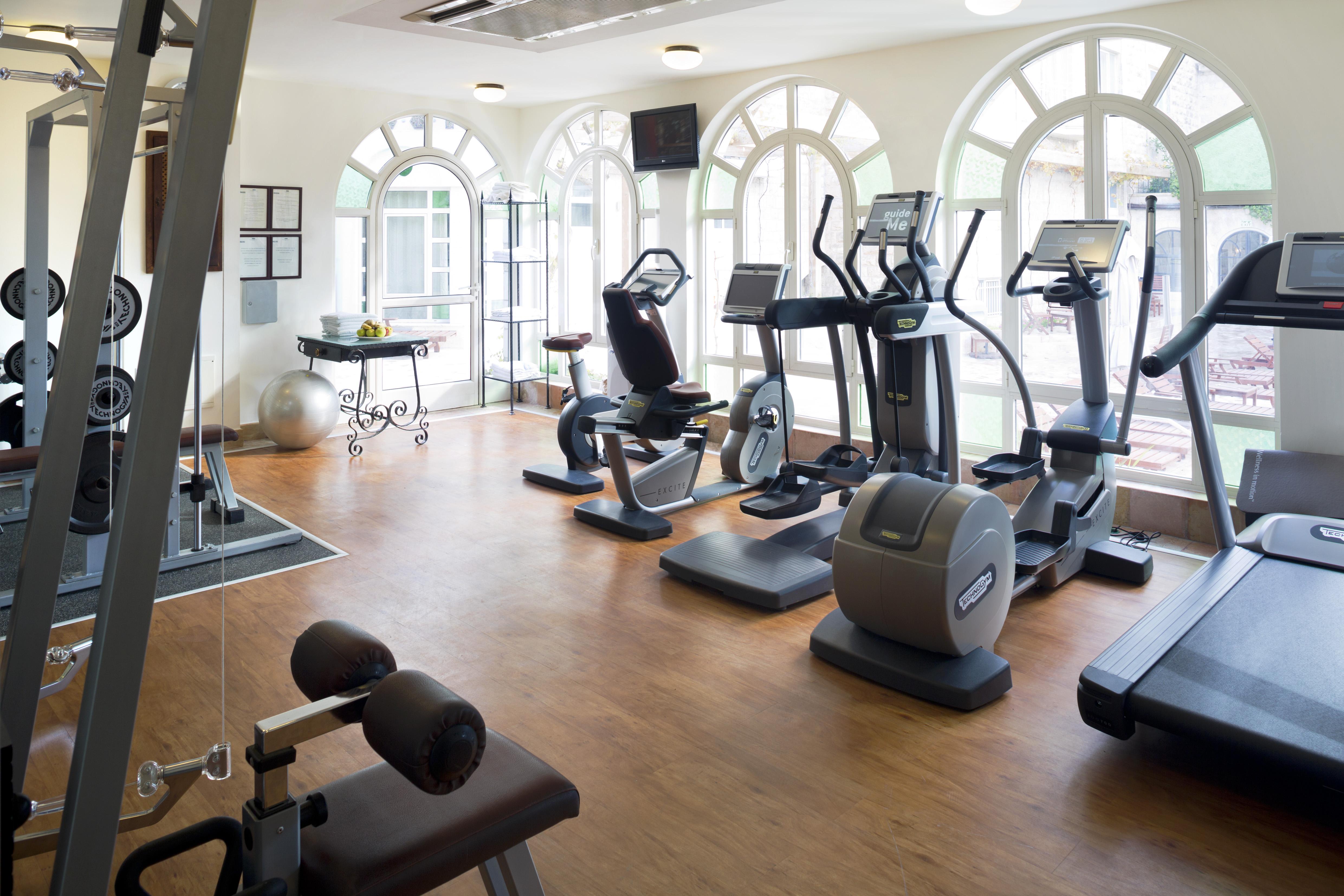 The American Colony Hotel - Small Luxury Hotels Of The World Baitulmaqdis Luaran gambar A gym at a hotel